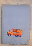 Crown Crafts Construction Zone Fleece Blanket