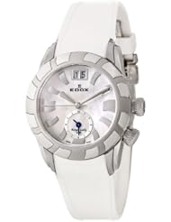 Edox Royal Lady GMT Womens Quartz Watch 62005-3-NAIN