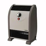 (Price/EA)Ceramic Heater, 7-1/3x11-3/4x15, Gray/Black