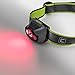 CORE 200 Lumen CREE LED Headlamp, High Low Flood Red Modes, Adjustable, Lightweight, Water Resistant, 3AAA Batteries (Included)