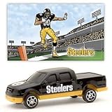 Pittsburgh Steelers 2007 Upper Deck Collectibles NFL Ford F-150 Pickup Truck with Sticker