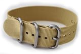 Zulu Heavy Duty Watch Strap 20mm SAND