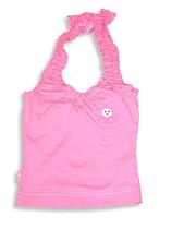 Wild Mango - Infant Baby Girls Ribbed Halter Top, Pink (Size 18Months)