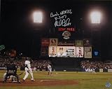 Mike Bacsik Washington Nationals - Bonds' Record Breaker - Autographed 16x20 Photograph with Bonds #756 HR 8-7-07 Inscription