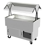 Duke DPAH-3-CP EconoMate Portable Buffet Unit, Cold Food Table - Ice Cooled 20Wx40D Top Opening