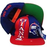 SNAPBACK HAT CAP NFL NEW YORK GIANTS OLD SCHOOL VINTAGE DEADSTOCK DREW PEARSON