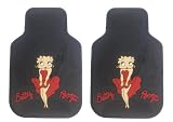 Rubber Front Floor Mats - Betty Boop - NY New York City Sky Line - Pair