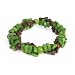 Tagua Nut Green Bracelet 