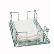 Mirrored Guest Towel Tray in Chrome
