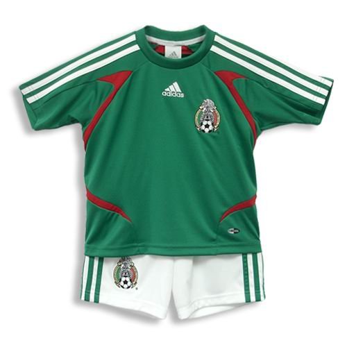 Adidas Mexico Toddler Uniform Set - Home - 2007