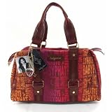 Baby Phat - Baby Phat Baby Me Crazy Brown Large Satchel Handbag