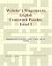 Book Webster's Wageman to English Crossword Puzzles: Level 1