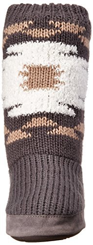 Muk Luks Womens Vanessa Cuff Slipper Bootie