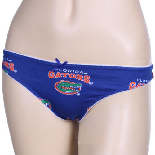 Florida Gators Ladies Royal Blue Supreme Thong Underwear (Medium)