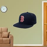 MLB Boston Red Sox New Era Cap Vinyl Wall Graphic Decal Sticker Poster