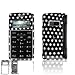 POLKADOTS SNAP-ON COVER HARD CASE PROTECTOR for LG VX9100 ENV2