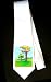 Party Decoration Necktie with rural, agriculture, trees