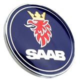 OES Genuine SAAB Hood Emblem - 50mm Diameter by OES Genuine