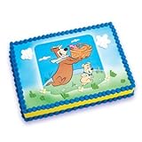 IMAGE OF Yogi Bear and Boo Boo Edible Image Cake Topper