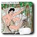 Londons Times Famous People Places Books Cartoons - Tarzan and Jane Eyre - Mouse Pads Image