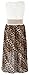 Wonder Girl Big Girls' Beta Leopard Print Lace Chiffon High Low Dress Set