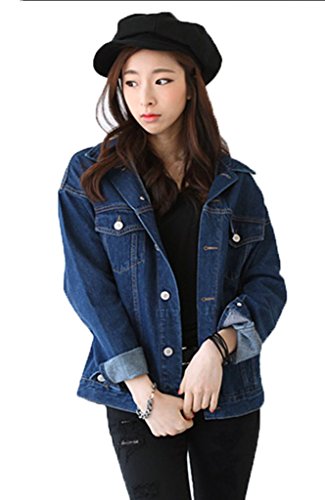 Piulou Gジャン レディース 秋 ゆったり ジージャン デニム ジャケット