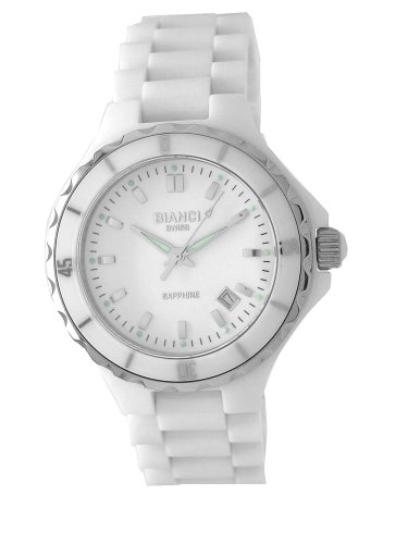 Roberto Bianci Women's H262L_WHT Condezza Women's Ceramic Sapphire Crystal Watch
