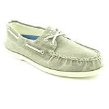 SPERRY Topsider Authentic Originals Canvas Salt Washed Mens Boat Shoes