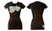 Apparel : Reef Girls DAYDREAMER Women's Baby Tee in Chocolate