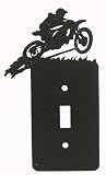 MOTOCROSS Single Light Switch Plate Cover
