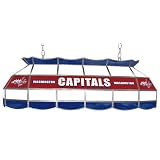 NHL Washington Capitals Stained Glass 40 inch Lighting Fixtu