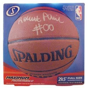 Robert Parish Autographed Basketball - Autographed Basketballs