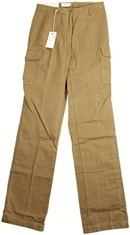 Blu Feel Womens Cargo Pants Size 28 US / 42 EU Regular Beige Cotton
