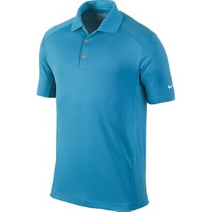 Nike Golf 2014 Dri-FIT Victory Polo Vivid Blue/White XL