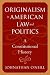 Originalism in American Law and Politics: A Constitutional History (The Johns Hopkins Series in Constitutional Thought) Cover