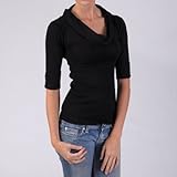 Ci Sono by Journee Juniors Half Sleeve Cowl Neck Sweater