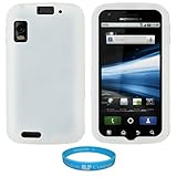Clear Rubberized Protective Gel Silicone Skin Cover Case for AT&T New Motor ....