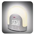 Sunrise LED Alarm Clock With Nature Sounds Complete With Mains Adapter