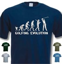GOLF EVOLUTION - Funny Birthday Gift / Present T-Shirt