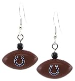 Indianapolis Colts - NFL Mini Football Dangler Earrings