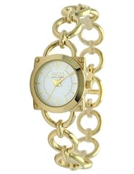 Rica Lewis Ladies Quartz Golden Metal Strap Watch 9076232