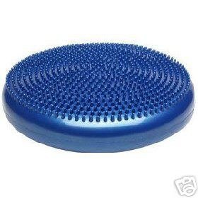 Body Sport Balance Disc, 13.5" Diameter, Inflate with Pump, Blue, Latex Free - Item #: ZRVDBL