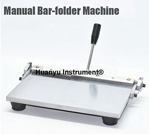 Huanyu Instrument®MF12 12 inch(300mm) Manual Bar-folder Machine Leather Manual Folding Machine Linear Edge Folder Tool