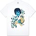 Elvis - Peacock T-Shirt, XXL - White\ Ringer