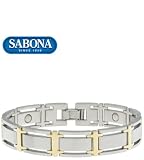 Men's Sabona Executive Symmetry Duet Magnetic Bracelet