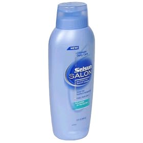 Selsun Salon Pyrithione Zinc Dandruff Shampoo, Classic For Normal Hair, 13 fl oz (384 ml) (Pack of 3)