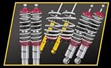 Produkt-Bild: Lowtec HiLow Gewindefahrwerk H9.1 AUDI A3 8P incl. Sportback (Bracket 55 mm) Baujahr: 05.03- / Max. zul&auml;ssige Achslasten (VA/HA): kg/kg / Tieferlegung um ca. (VA/HA): 0-70mm/0-70mm