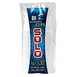 Solo 3-Ounce Plastic Bathroom Cups, 80-Count Packages (Pack of 12)