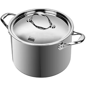 Buy Cooks Standard Multi-Ply Clad Stainless-Steel 8-Quart Covered Stockpot