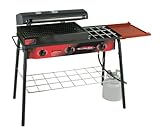 Camp Chef SPG-90B Big Gas 3 Sports Grill, Black/Red